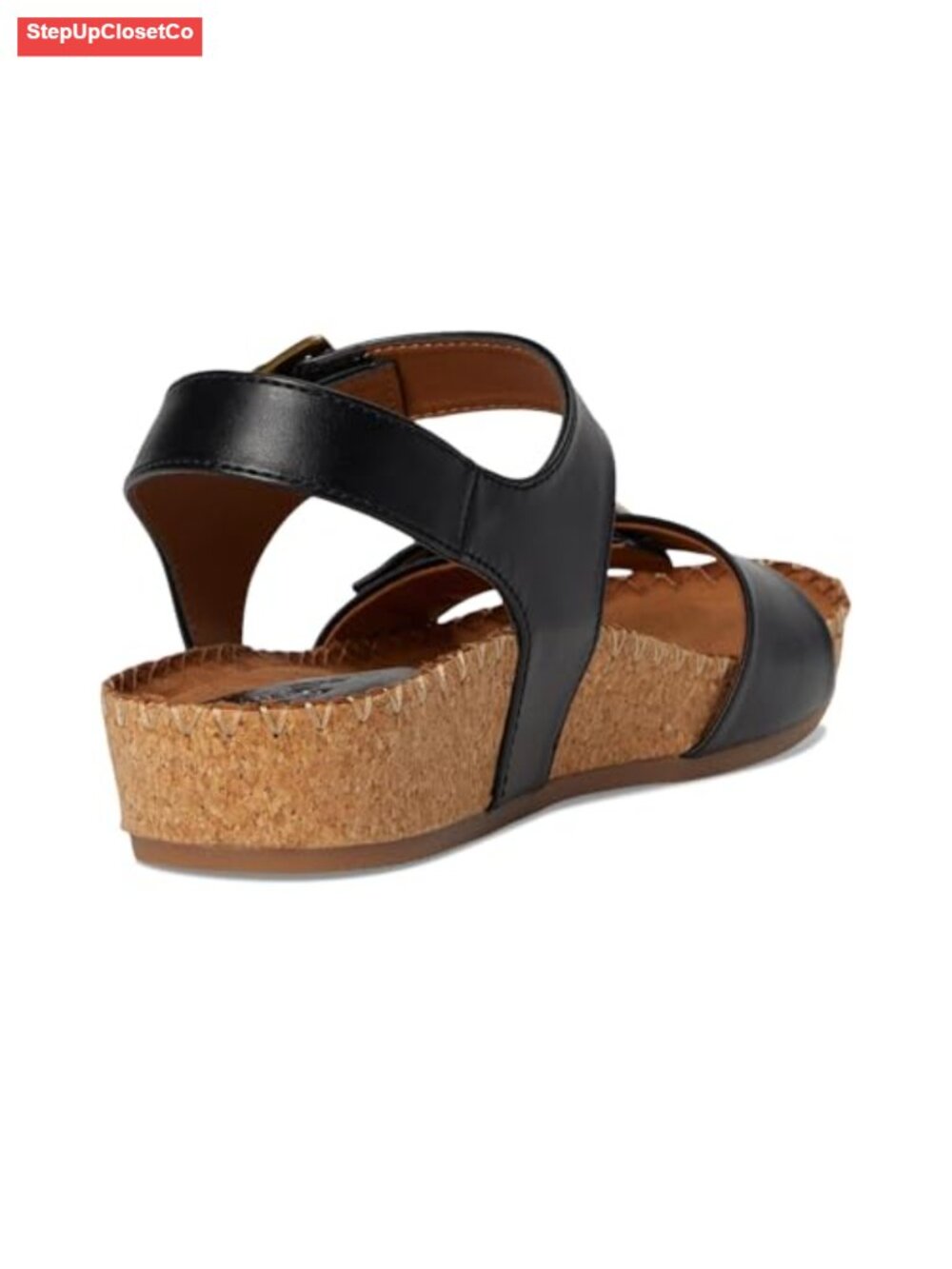 Eurosoft by Sofft Women's Gypsy Sandals Flat Adjustable Strap Faux Leather - Picture 6 of 6